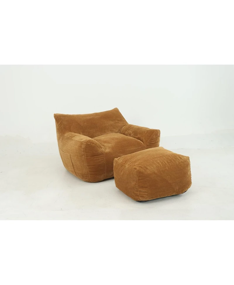 Streamdale Furniture Oversized Comfy Bean Bag Chair for Adults