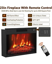 gaomon Fireplace Tv Stand for Television Farmhouse Entertainment Center Electric Fireplace
