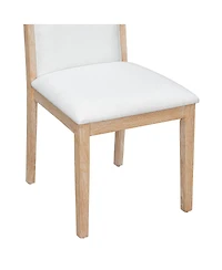 Streamdale Furniture Set of 4 Vintage Upholstered Dining Chairs