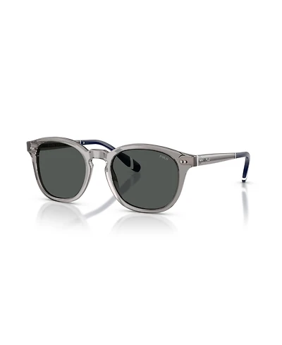 Polo Ralph Lauren Men's Round Sunglasses, PH4206