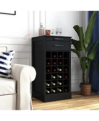 Streamdale Furniture color modular 24 wine bar cabinet Buffet Cabinet