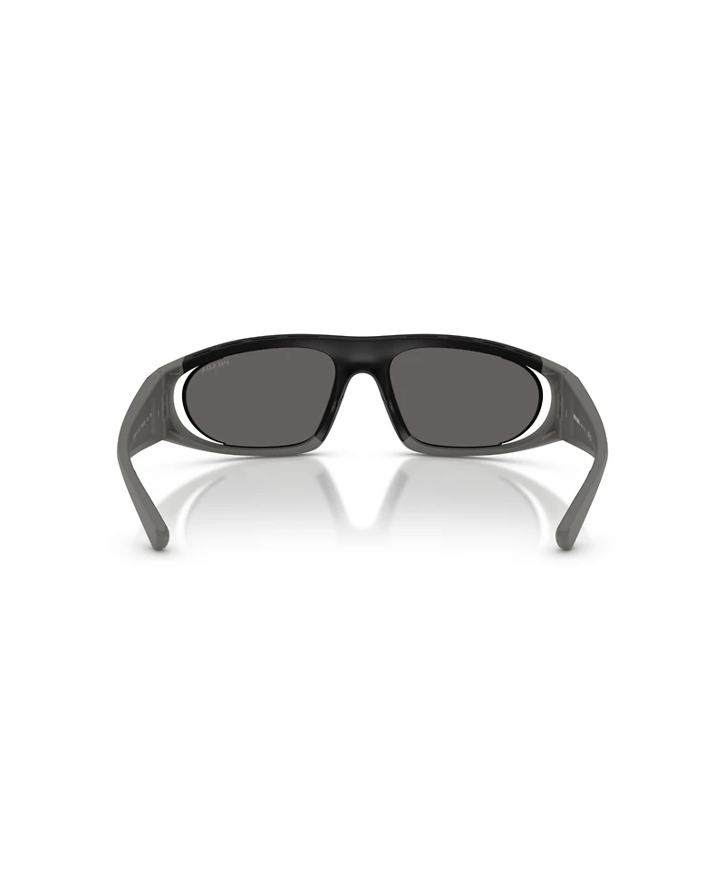 Prada Linea Rossa Men's Geometric Sunglasses, Ps B03S