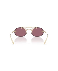 Versace Women's Oval Sunglasses, VE2295