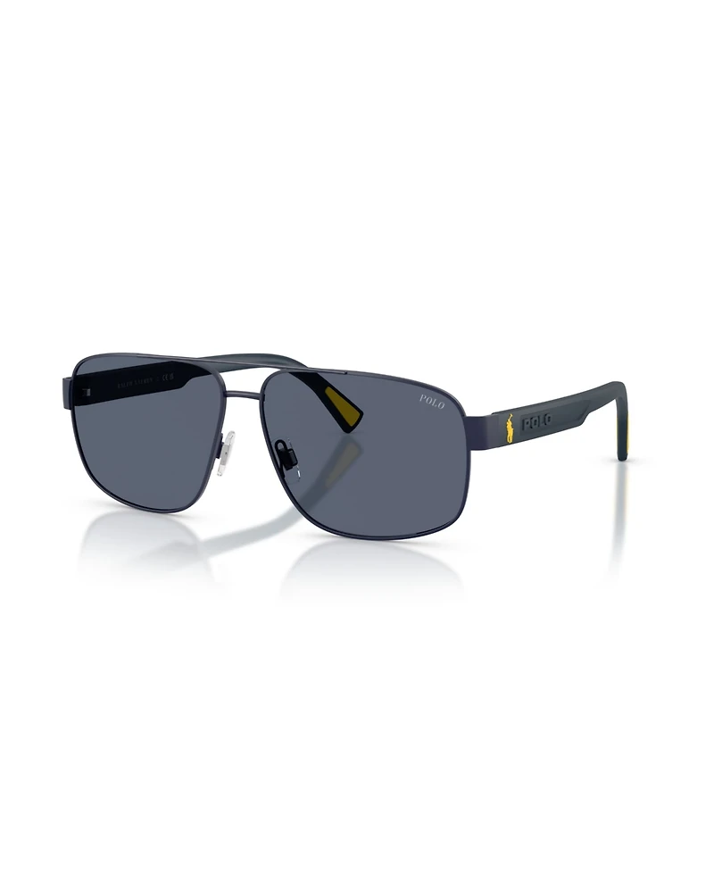 Polo Ralph Lauren Men's Pilot Sunglasses, PH3165
