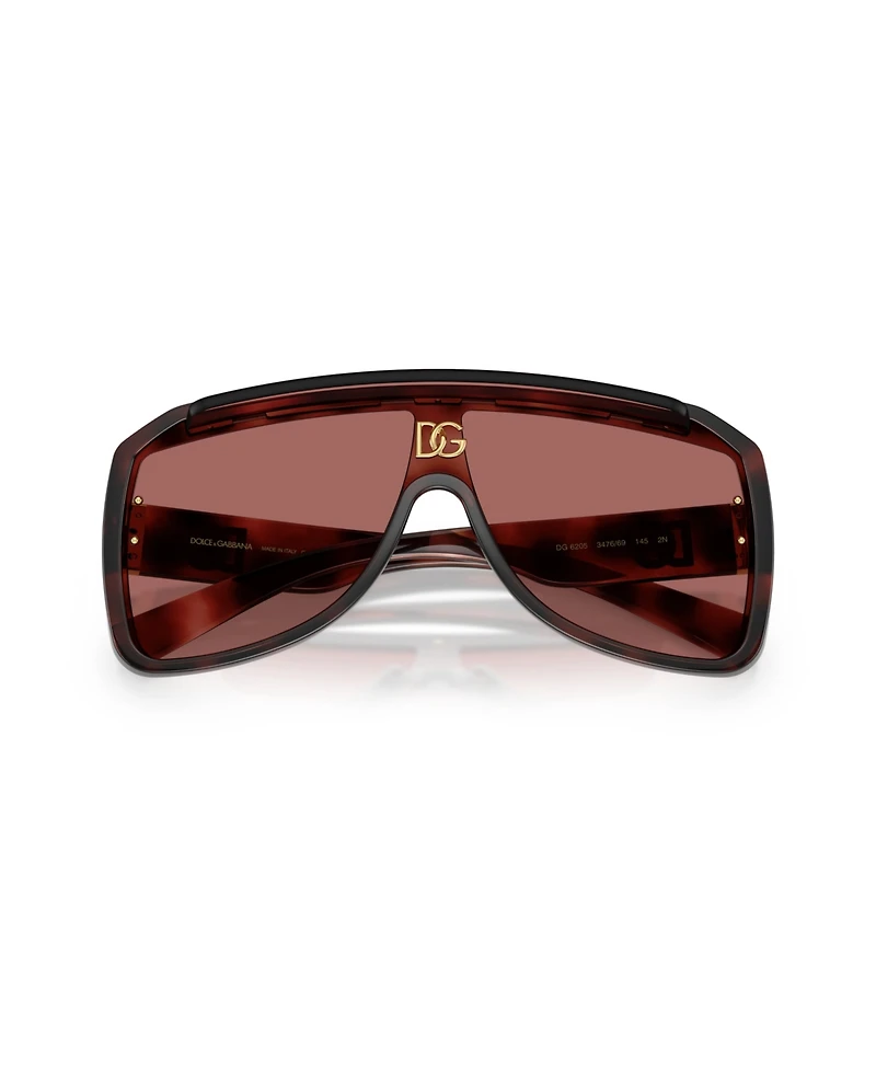 Dolce&Gabbana Unisex Pilot Sunglasses, DG6205
