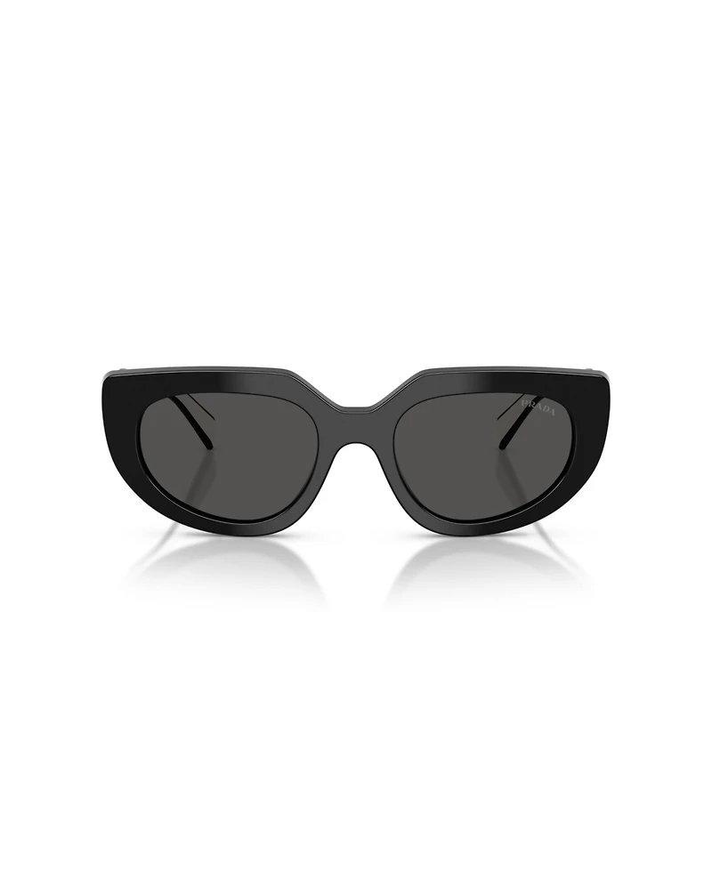 Prada Women's Oval Sunglasses, Pr D02S