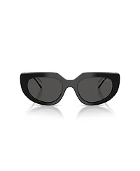 Prada Women's Oval Sunglasses, Pr D02S