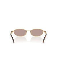Prada Women's Oval Sunglasses, Pr D51S