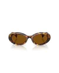 Miu Miu Women's Oval Sunglasses, Mu B09S