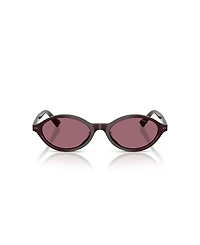Jimmy Choo Women's Oval Sunglasses, JC5068U