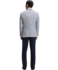 Boss by Hugo Men's Pepita Houndstooth Pattern Slim-Fit Blazer