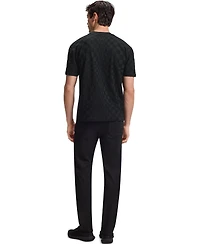 Boss by Hugo x Porsche Men's Cotton Jacquard Relaxed-Fit T-Shirt