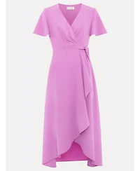 Phase Eight Women's Julissa Short Sleeve Wrap Midi Dress