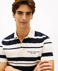 Tommy Hilfiger Men's Short-Sleeve Pique Badge Polo Shirt