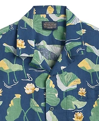 Pendleton Men's Short-Sleeve Camp-Collar Shirt