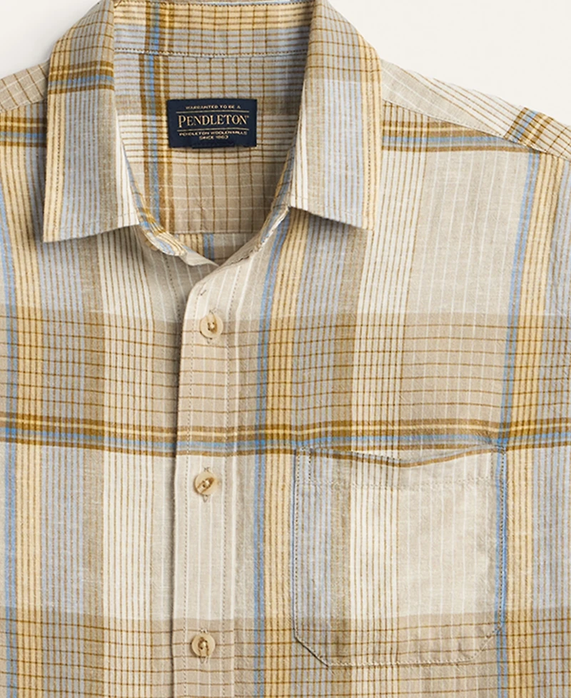 Pendleton Men's Short-Sleeve Regular-Fit Shirt
