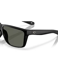 Costa Del Mar Men's Rectangle Broadbill Ii Xl Polarized Sunglasses, 6S9135
