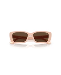 Burberry Unisex Rectangle Sunglasses, JB4006U
