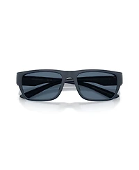 Emporio Armani Men's Rectangle Sunglasses, EA4267U