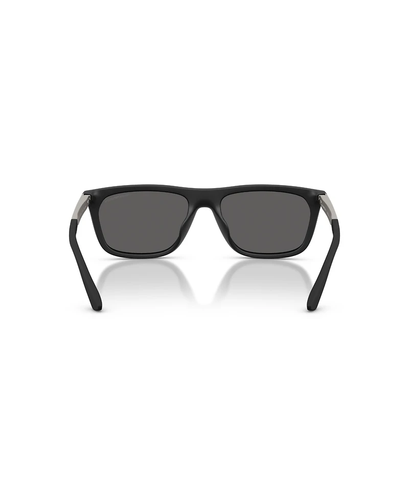 Emporio Armani Men's Rectangle Sunglasses, EA4272U