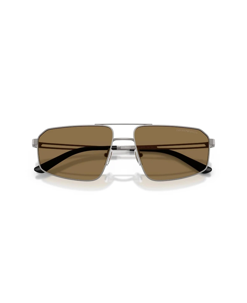 Emporio Armani Men's Pilot Sunglasses, EA2173