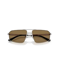Emporio Armani Men's Pilot Sunglasses, EA2173