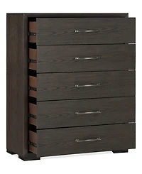 Ryder 51" Oak Veneer Drawer Glide Chest