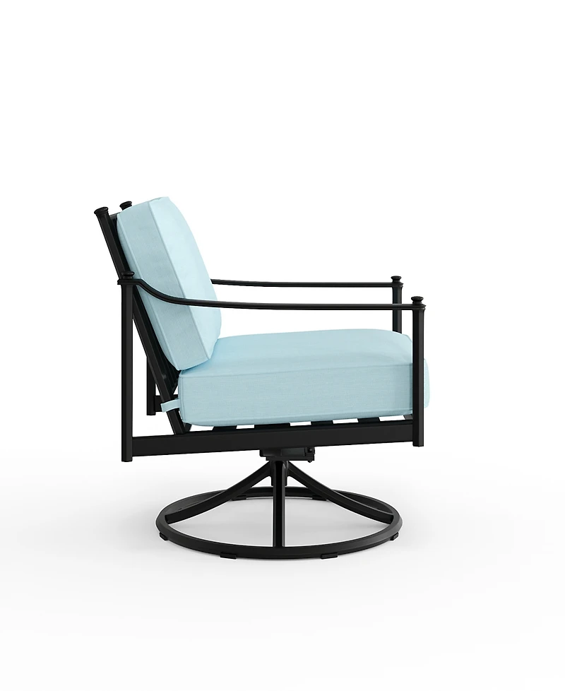 Wellington Swivel Rocker Club Chair, Created for Macy's