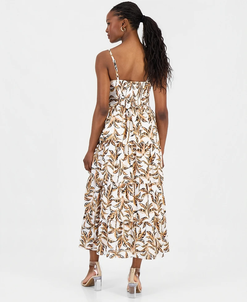 I.n.c. International Concepts Petite Tiered Woven Dress, Macy's Exclusive