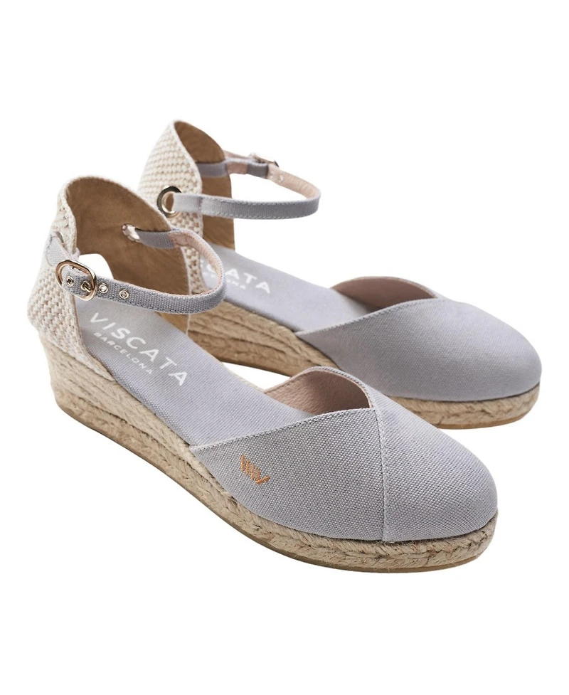 Pubol Canvas Espadrille Wedges
