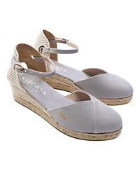Pubol Canvas Espadrille Wedges
