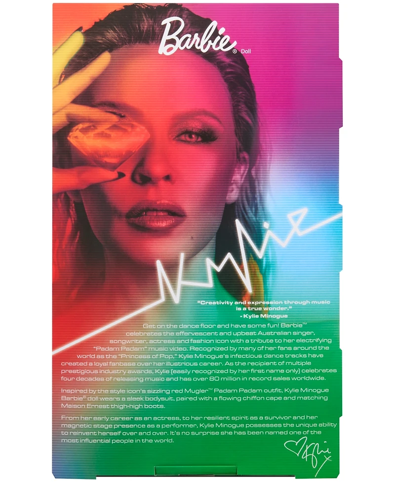 Barbie Signature Kylie Minogue Collectible Doll