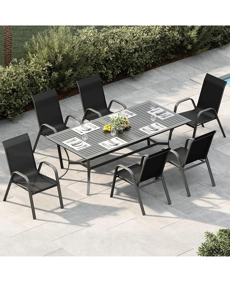 gaomon Patio Chairs Set of 6