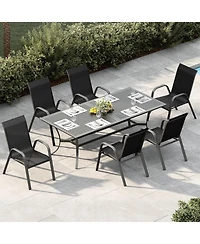 gaomon Patio Chairs Set of 6