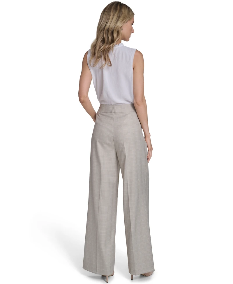 Calvin Klein Petite Wide Leg Fashion Pants