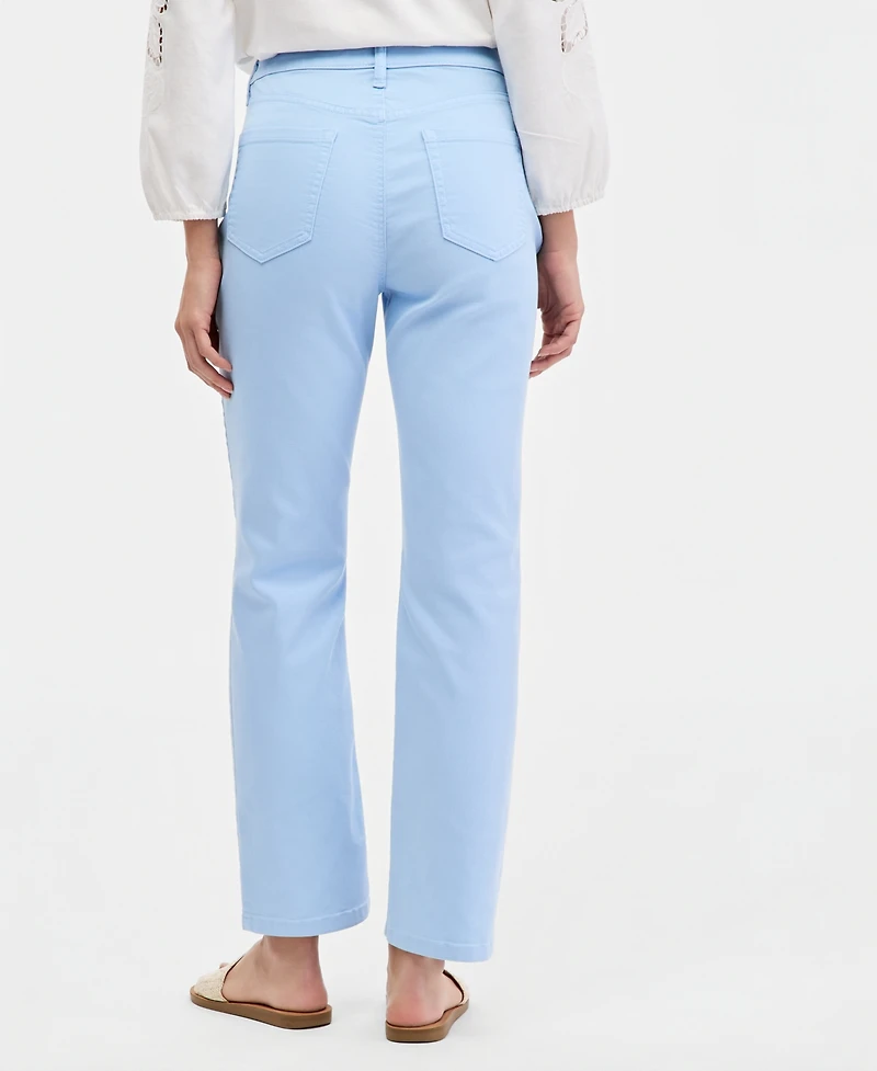 Jones New York Women's Mid-Rise Lexington Straight Jeans