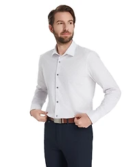 Alfani Men's Slim-Fit Geometric Print Dress Shirt, Macy's Exclusive