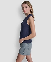 Dkny Jeans Women's Crewneck Pull-On Sweater
