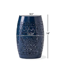 Streamdale Furniture Transitional Barrel-Shaped Metal Side Table