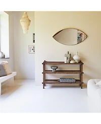 Tikamoon Arko bookcase in solid mango wood