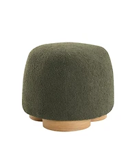 Streamdale Furniture Fully Assembled Teddy Fabric Ottoman Footstool