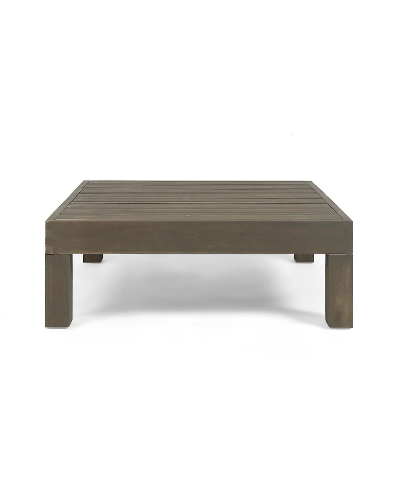 Streamdale Furniture Rustic Acacia Wood Outdoor Coffee Table