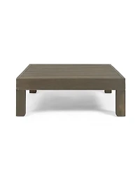 Streamdale Furniture Rustic Acacia Wood Outdoor Coffee Table