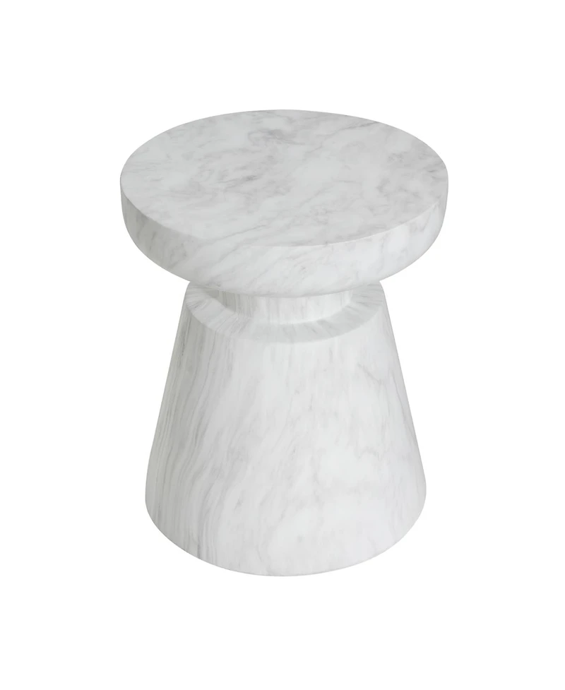Streamdale Furniture Streamdale Outdoor Ponti Travertine Side Table
