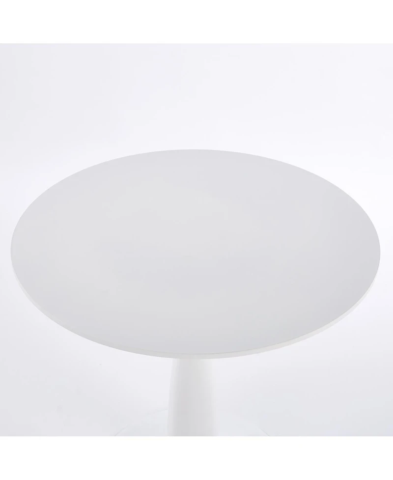 Streamdale Furniture 5pcs Dining Set, Metal Leg Table, Mid-century Style