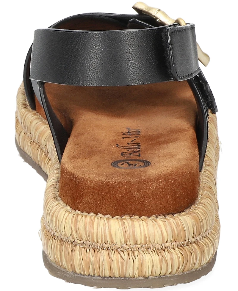 Bella Vita Women's Jaylyn Round Toe Slingback Sandals