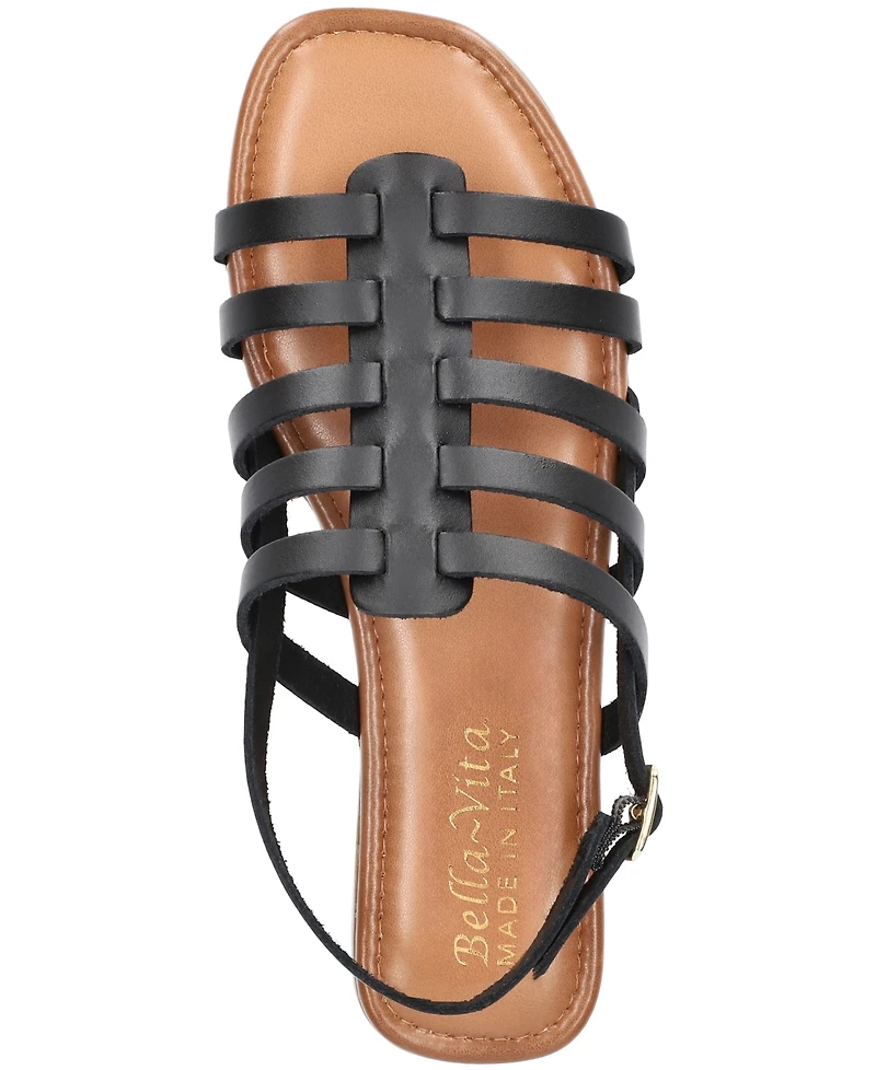 Bella Vita Women's Uma-Italy Strappy Slingback Sandals