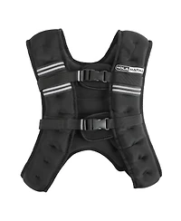 HolaHatha Weighted Vest for Running with Reflective Stripes and Elastic Straps