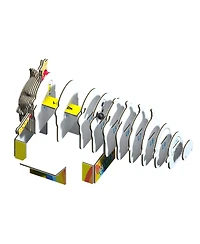 Eugy Cat Cottonball 3D Puzzle