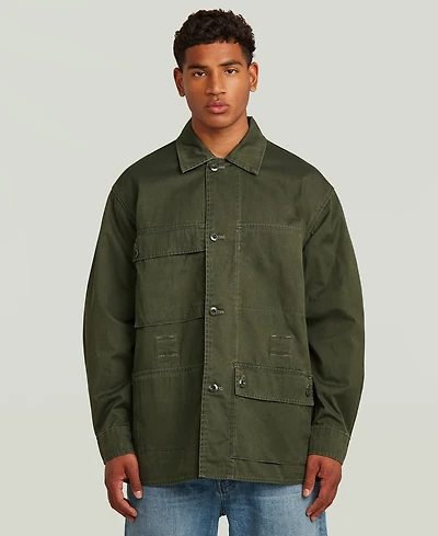 G-Star Raw Men's Reversible Oversize Shirt